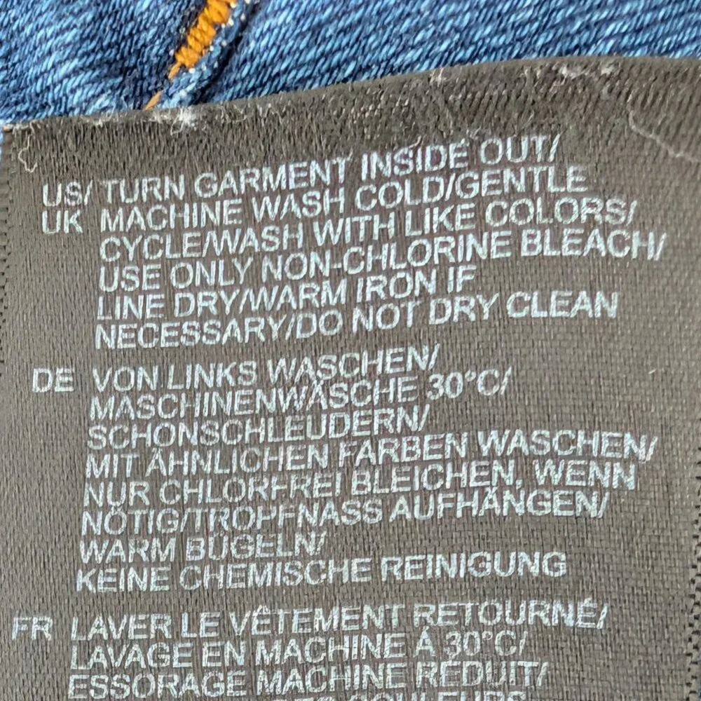 1035 – NYDJ Curves 360 Jeans Blue Size 16 Short $17.00 - Picture 10 of 10